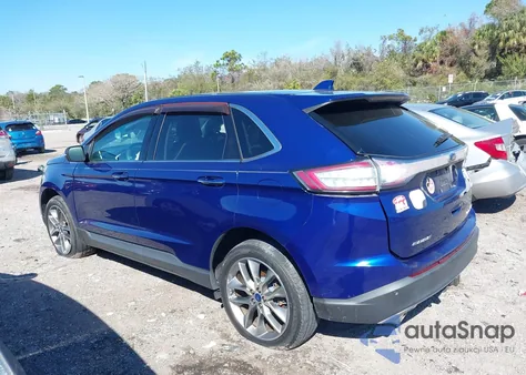 2015 Ford Edge Titanium из США, поврежденный, VIN 2FMTK3K80FBC02237